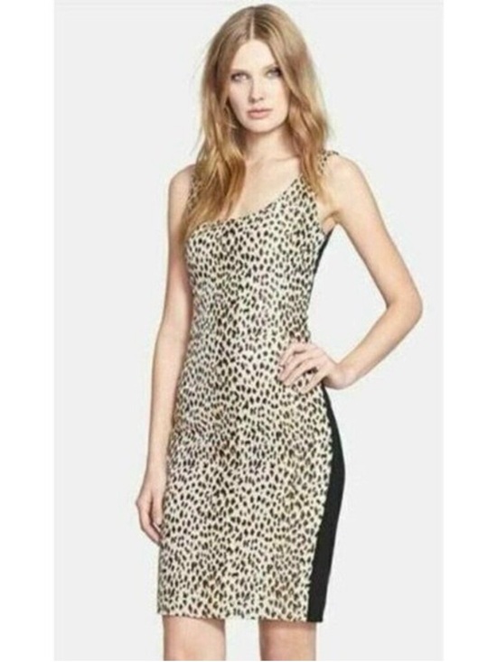 Diane Von Furstenberg Dresses & Skirts - Diane Von Furstenberg Arianna Dress 0 Leopard Caramel New Pearl Black $398 Women